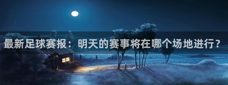 最新足球赛报：明天的赛事将在哪个场地