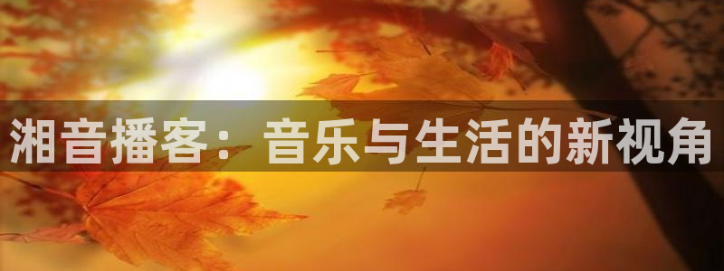小班体育游戏玩球：湘音播客：音乐与生活的新视角